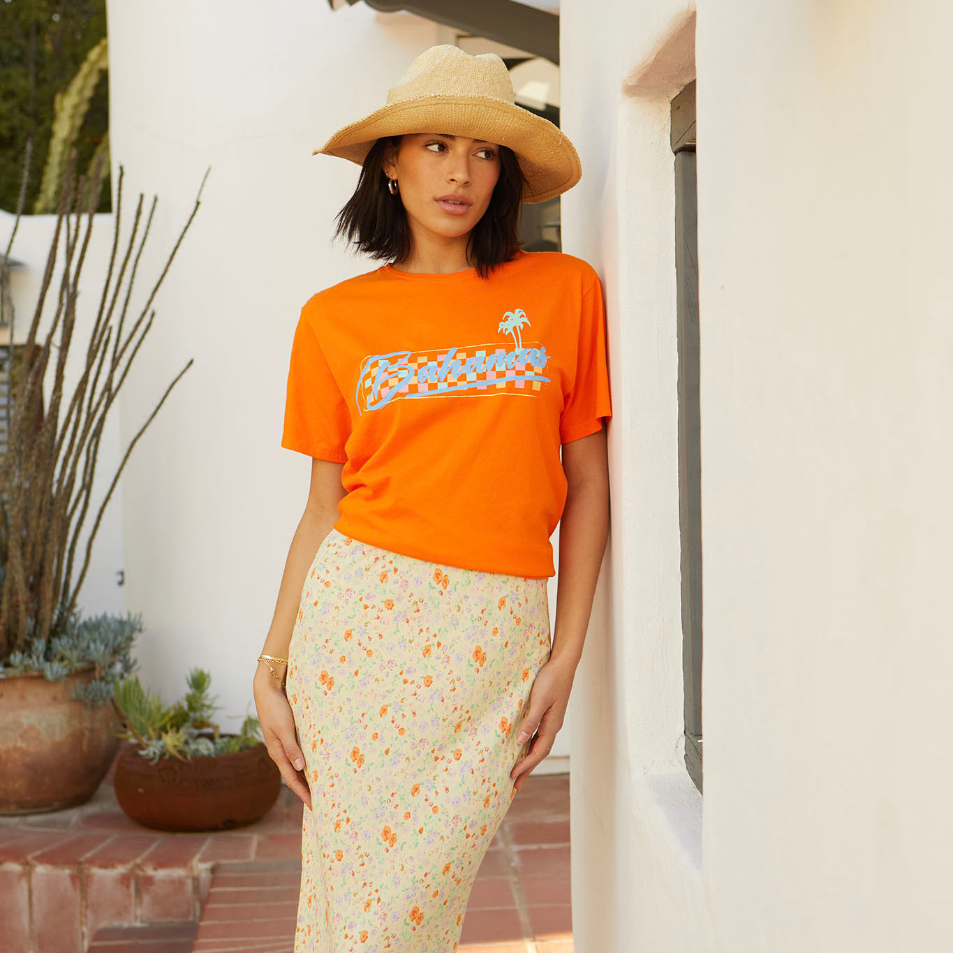 Bahamas T-shirt Sunshine Orange